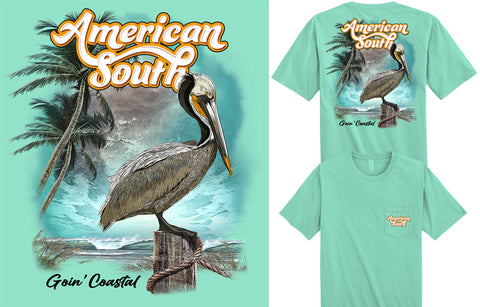 Coastal Pelican Tee